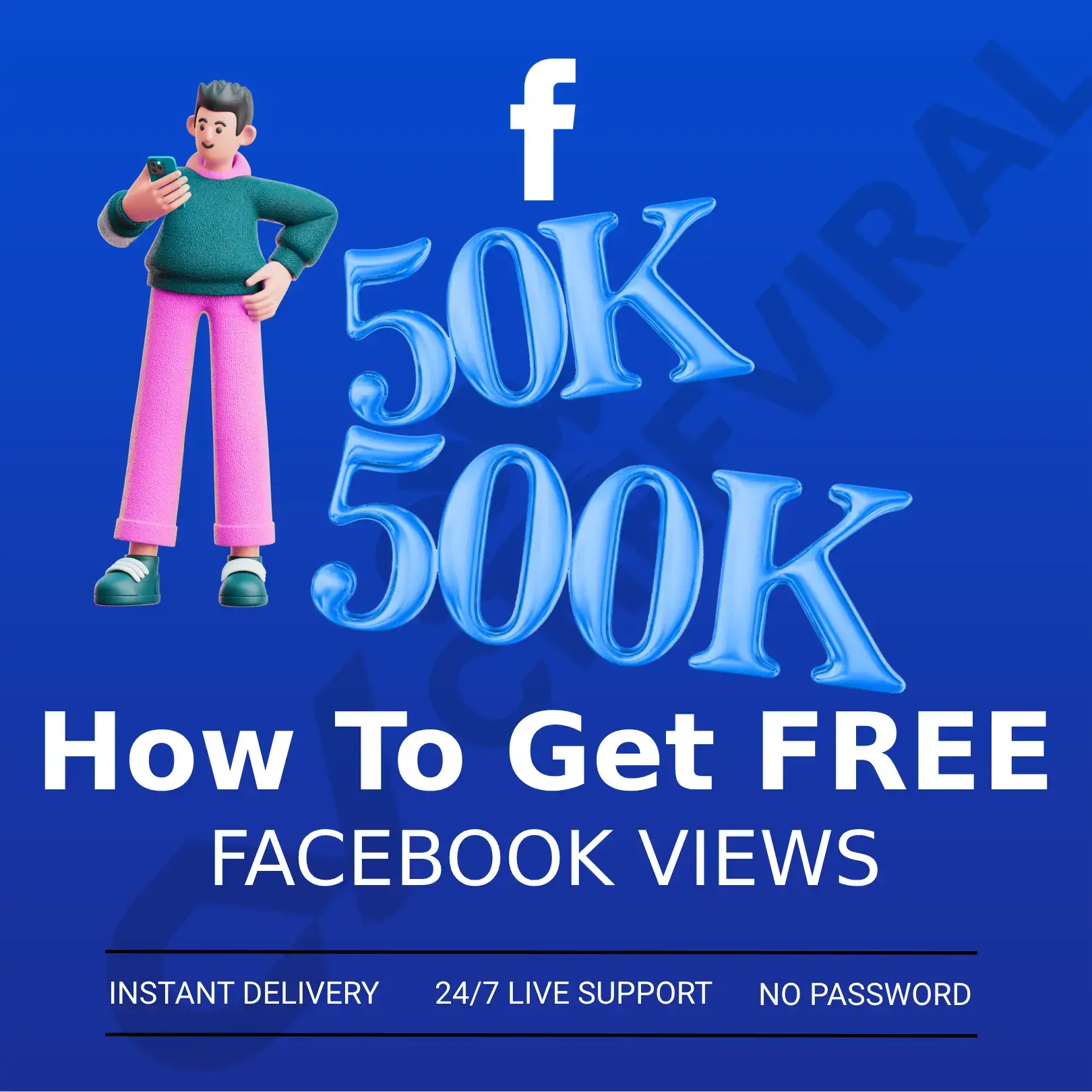 how to get free facebook views