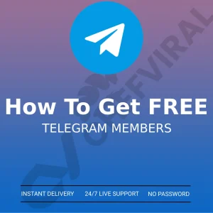 how to get free telegram members