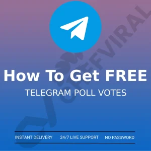 how to get free telegram poll votes