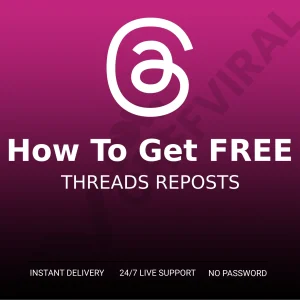 how to get free threads reposts