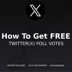 how to get free twitter poll votes